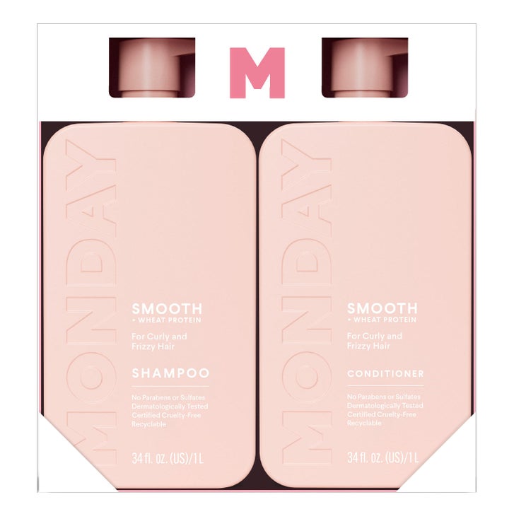MONDAY Haircare SMOOTH Shampoo and Conditioner Set, 34 fl oz Each