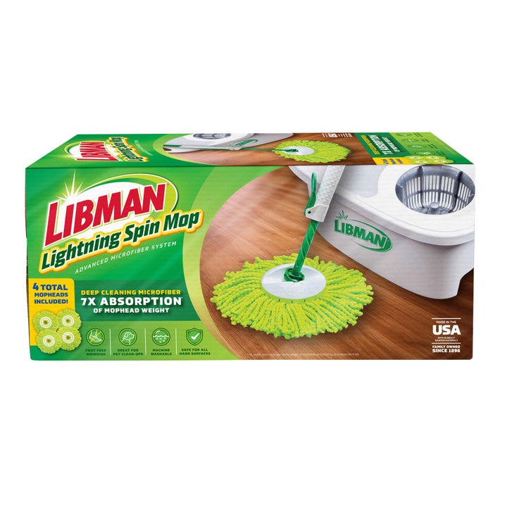 Libman Lightning Spin Mop System with 3 Refills | Costco