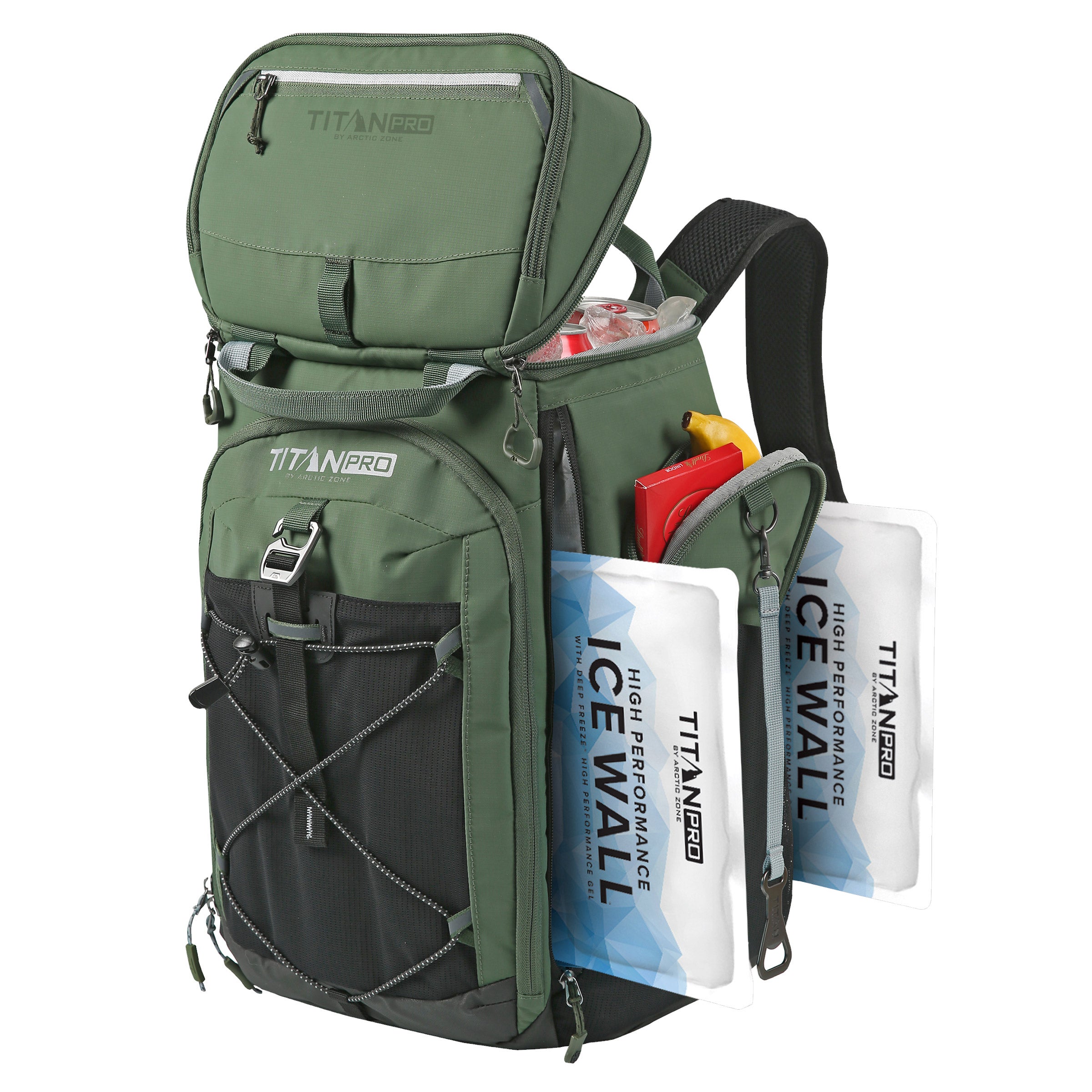 Titan PRO 26-Can Backpack Cooler with Ice Walls | Costco