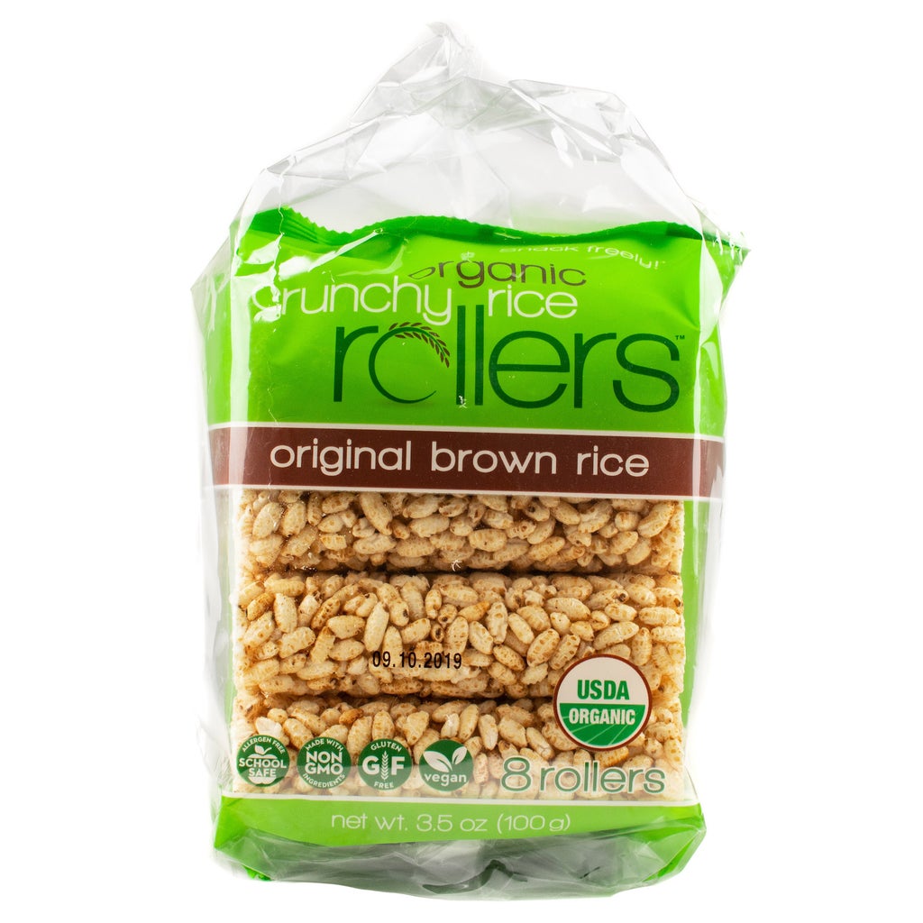 Bamboo Lane Organic Crunchy Rice Rollers, Original Brown Rice, 3.5 oz ...