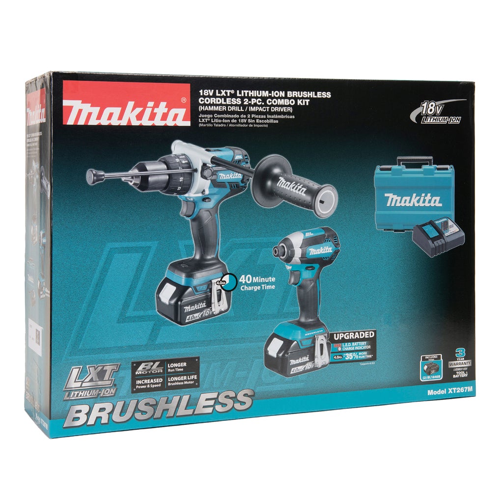 Makita XT267M Cordless Combo Kit | Costco