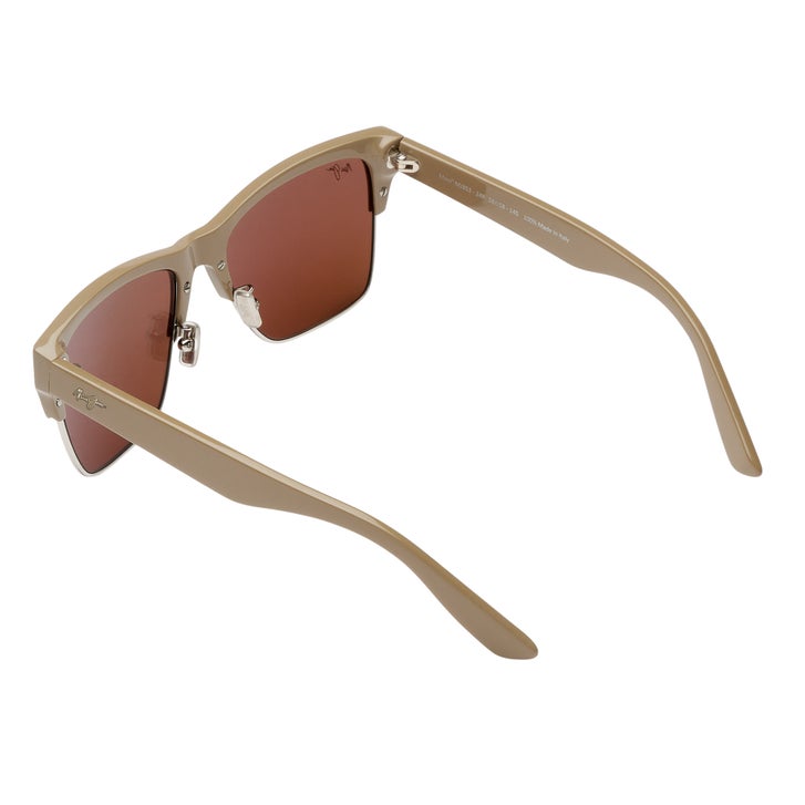 Maui Jim Perico DGS853-24F Silver Mink with Silver Dual Mirror