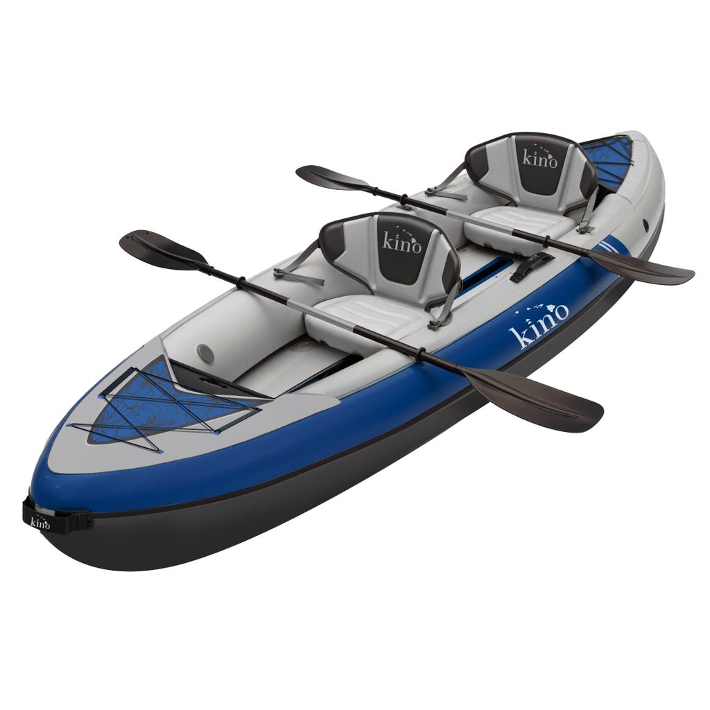 Kino Outdoor Kalua Inflatable Tandem Kayak Bundle | Costco