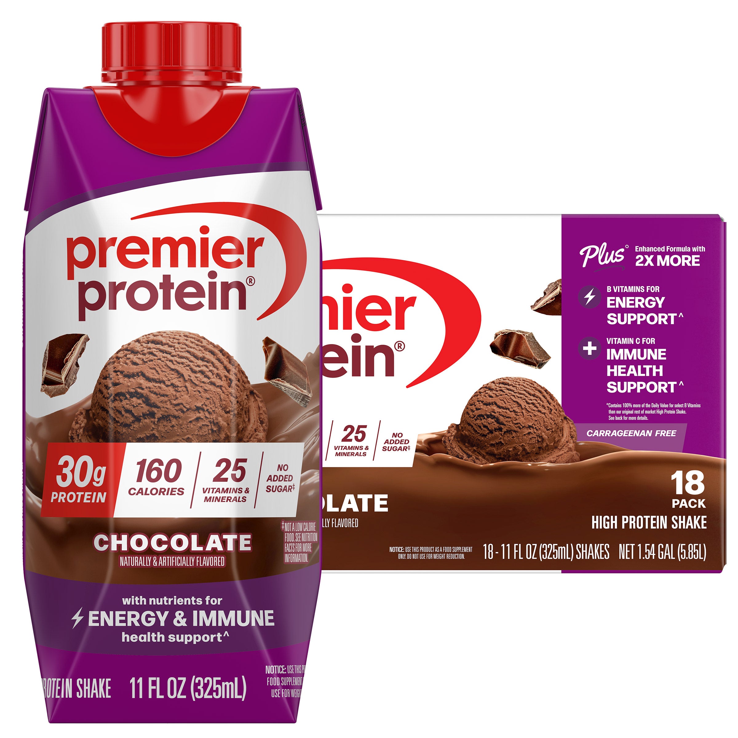 Premier 30g Protein PLUS Energy and Immune Support Shakes