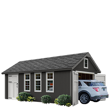 Yardline Upton 12' x 24' Wood Storage Shed