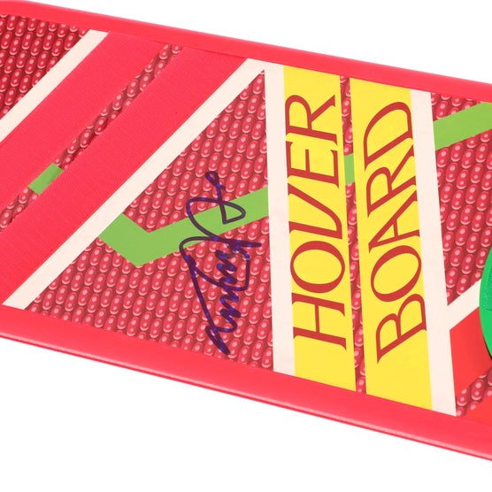 希少 デッドストック Capitan Futuro 12” ピクチャー盤 Michael J. Fox Autographed Back to the Future Replica Hoverboard