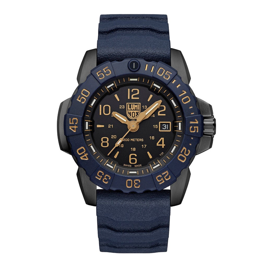 腕時計　LUMINOX NAVY SEAL 電池切れ　ジャンク品 Luminox Navy Seal Foundation 'Back to Blue' Men's Quartz Watch