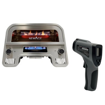 NewAge Perfect Crust Pizza Oven with Infrared Thermometer Gun and