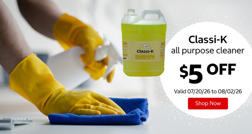 Classi-K all purpose cleaner $5 OFF Valid 07/20/26 to 08/02/26 Shop Now 