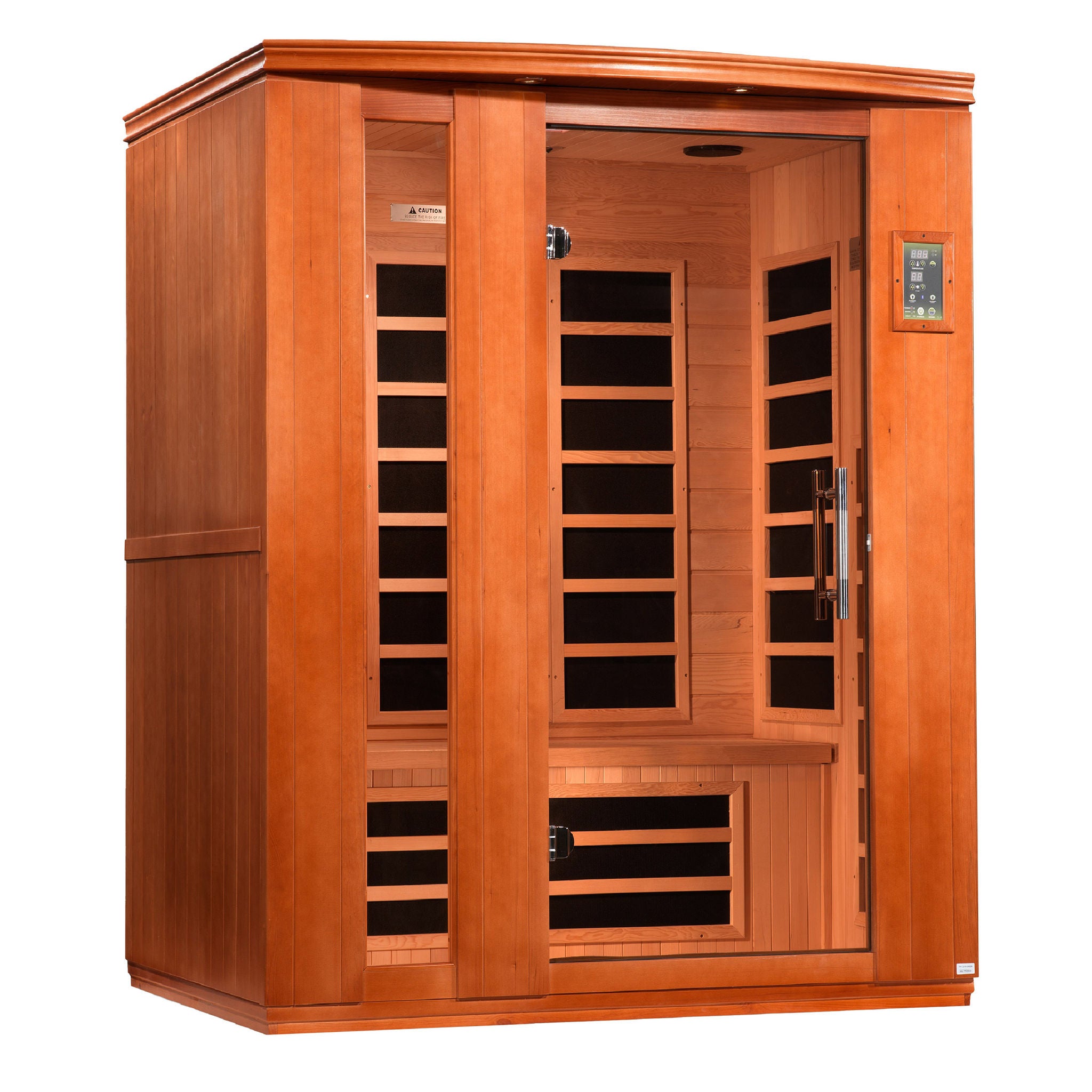 Lunavia 吸引・温感 Dynamic Lugano Elite 3-person Ultra Low EMF FAR Infrared Sauna