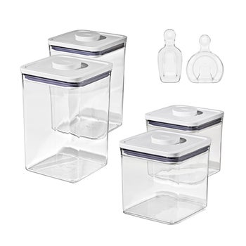 OXO SoftWorks POP Container Set, 4-piece | Costco