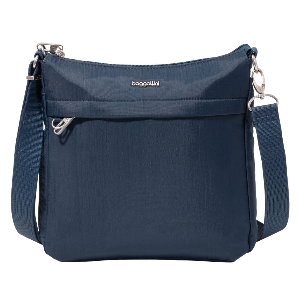 baggallini zipper crossbody travel bag Journey (Black) Brilliantly versatile crossbody travel bag with multiple pockets Packing but make it effortless