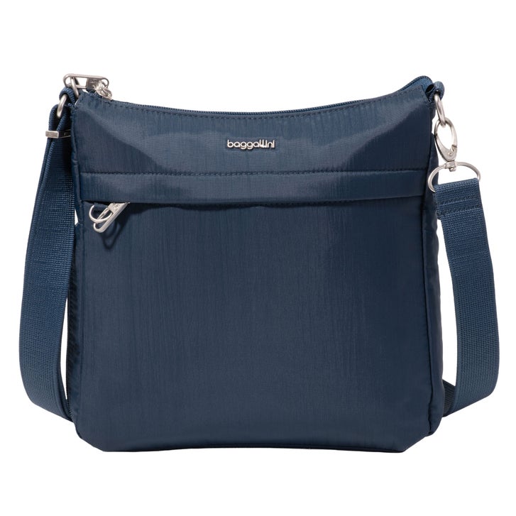 baggallini everything travel crossbody bag Securtex Anti-Theft Mini Bag, 6.3"x8.25" RFID, Locking Zippers & Cut-Resistant Strap: Handbags in RFID protection Belt Bag Green Baggallini Everything