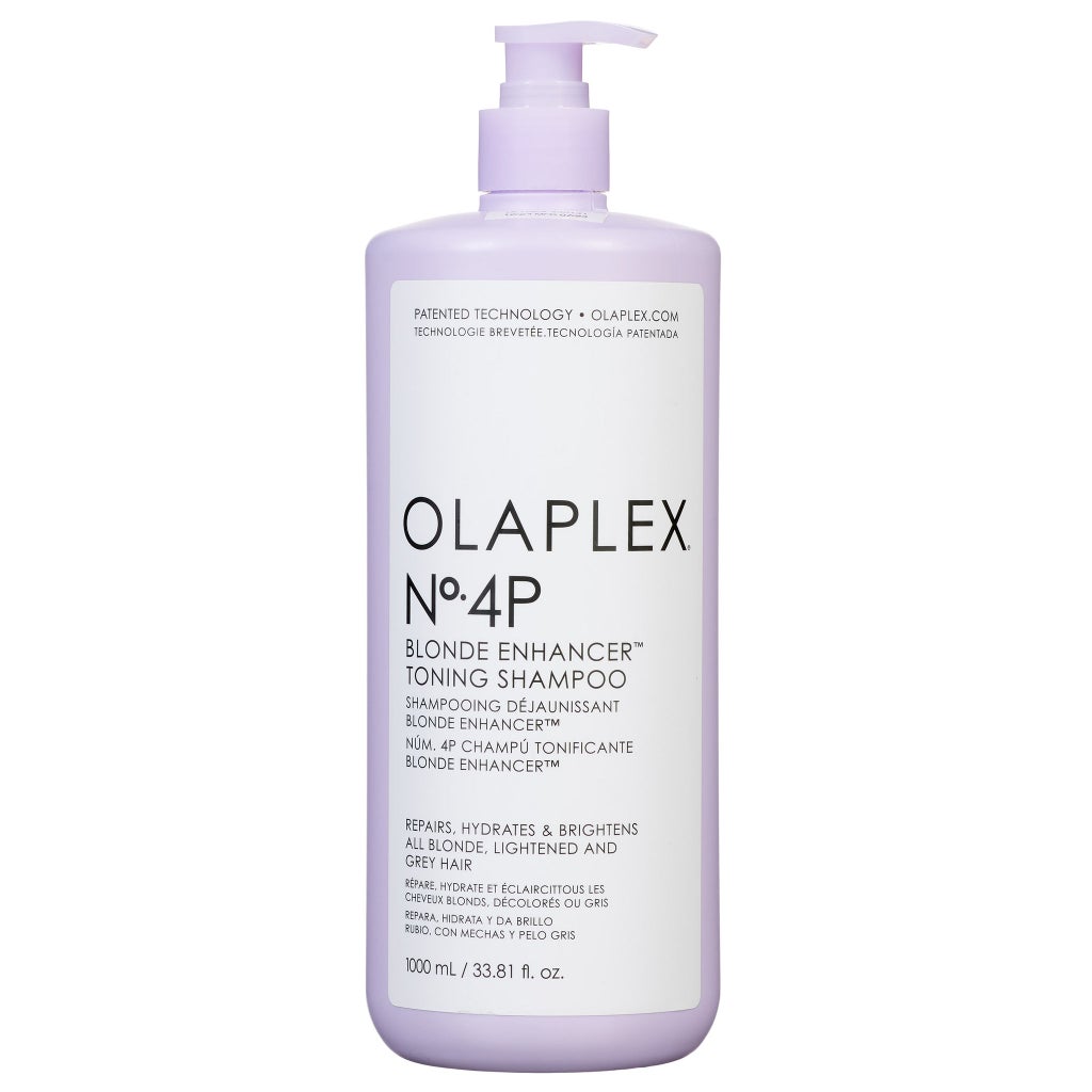 Olaplex No. 4P Blonde Enhancer Toning Shampoo, 33.8 fl oz | Costco