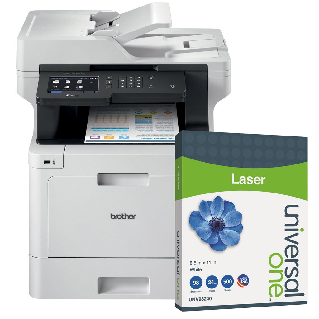 Brother MFC-L8900CDWB Business Wireless All-in-One Color Laser Printer ...