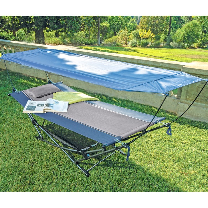 Mac Sports Folding Hammock with Removable Canopy | Costco