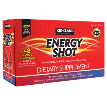 Kirkland Signature Energy Shot, 48 Bottles, 2 Ounces Each | Costco