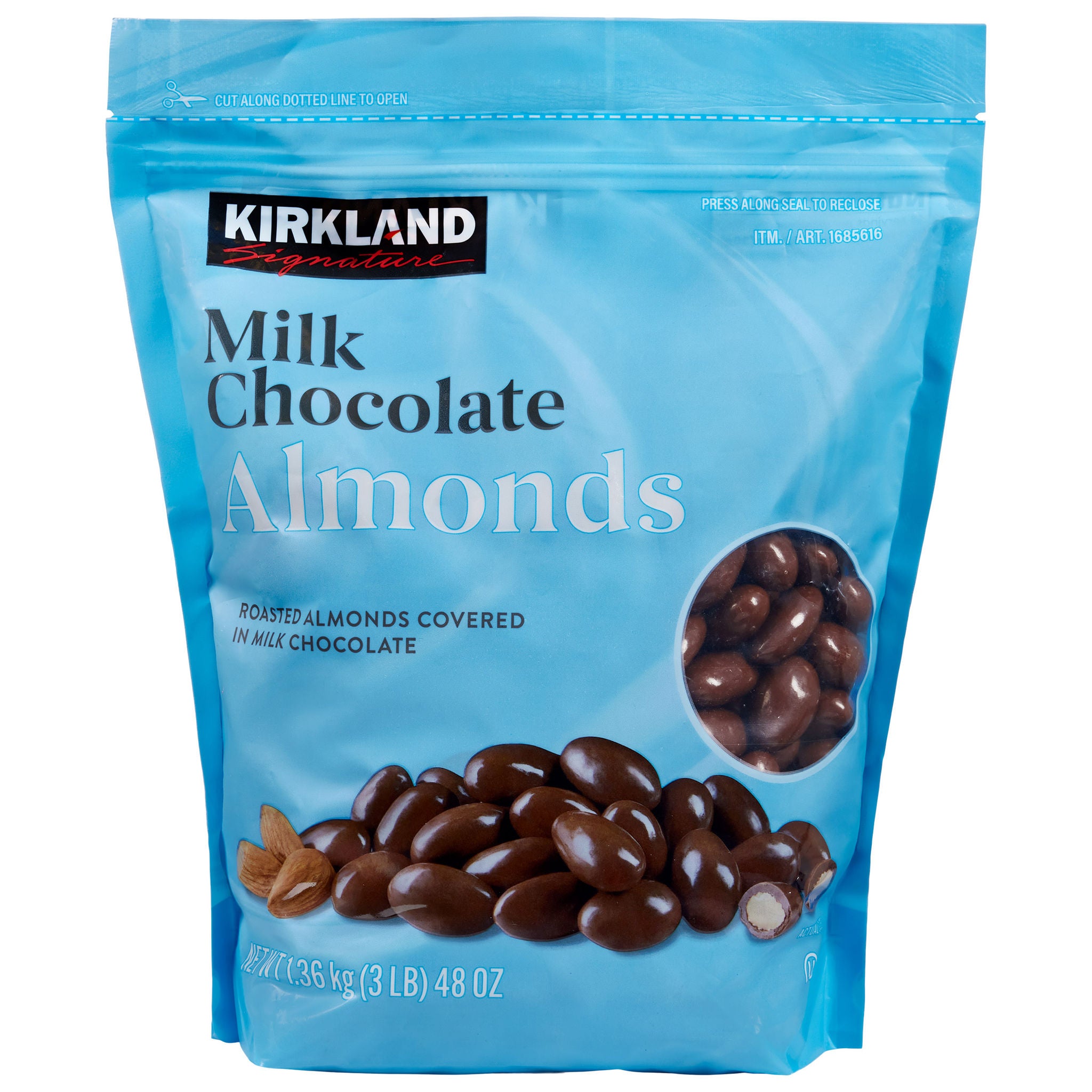 Kirkland Signature Milk Chocolate Covered Almonds, 48 oz | Costco