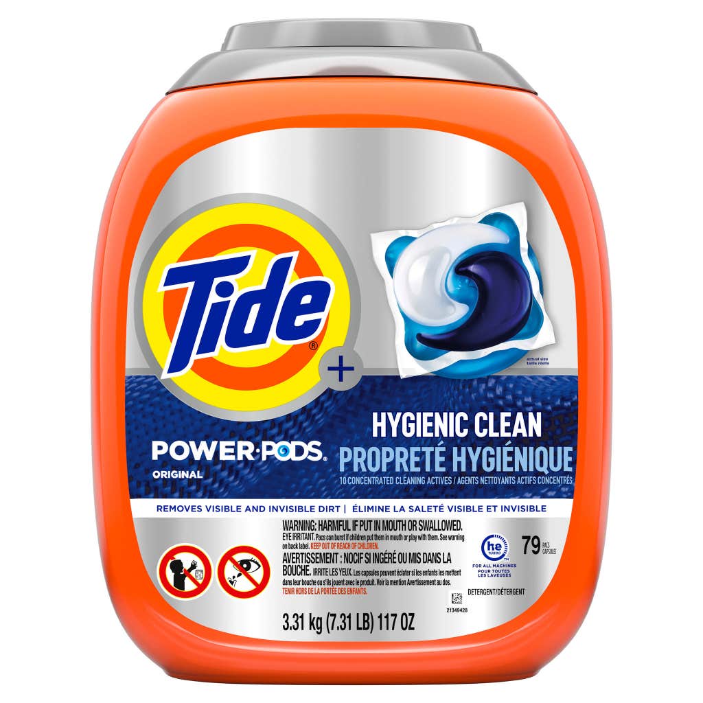 Tide Pods Hygienic Clean power pods