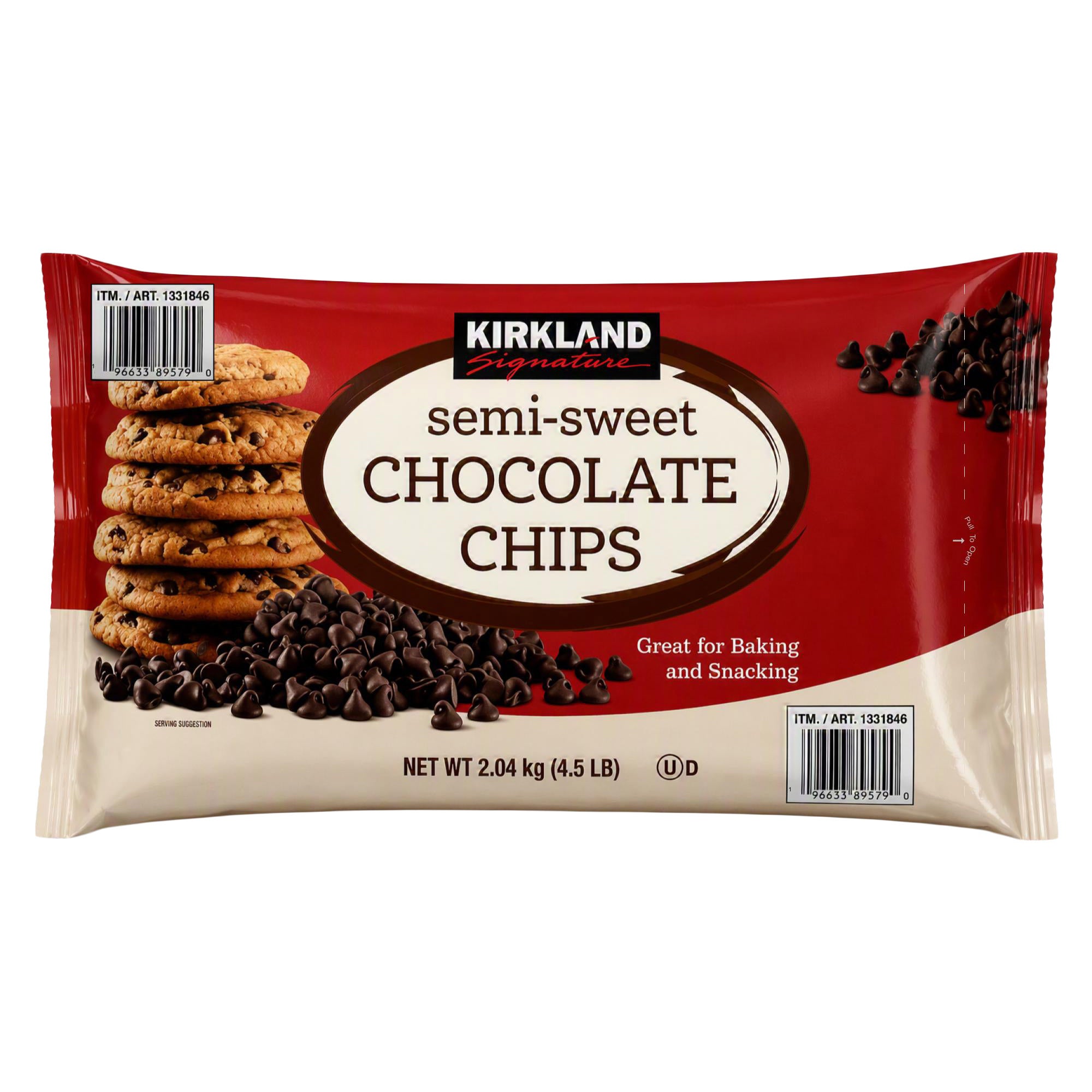 Kirkland Signature Semi-Sweet Chocolate Chips, 4.5 lbs | Costco
