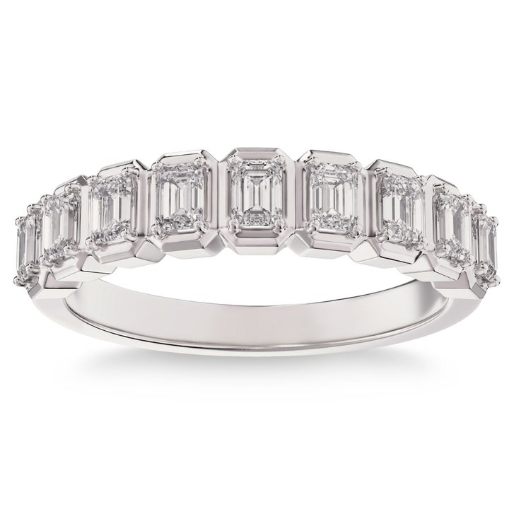 Octagon Cut Diamond Ring (0.86 ctw) | Costco