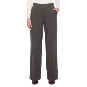 Up! Women's Ponte Knit Pull-on Wide Leg Pant
