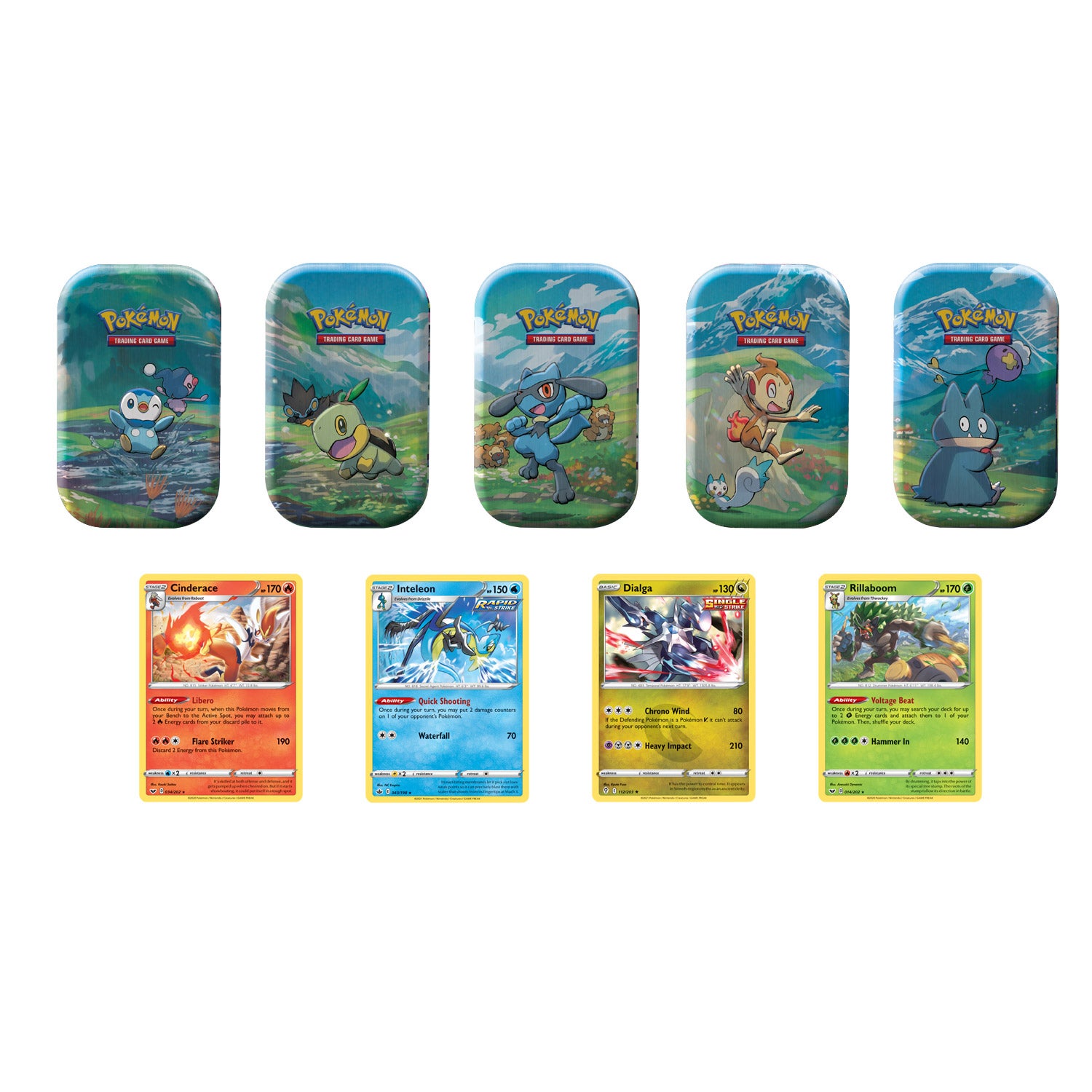 pokemon mini tin art card Pokémon TCG Mega Heroes Display (8 Tins, Pre-Order) – Paladin Cards Prismatic Evolutions expansion Pokemon Scarlet & Violet 151