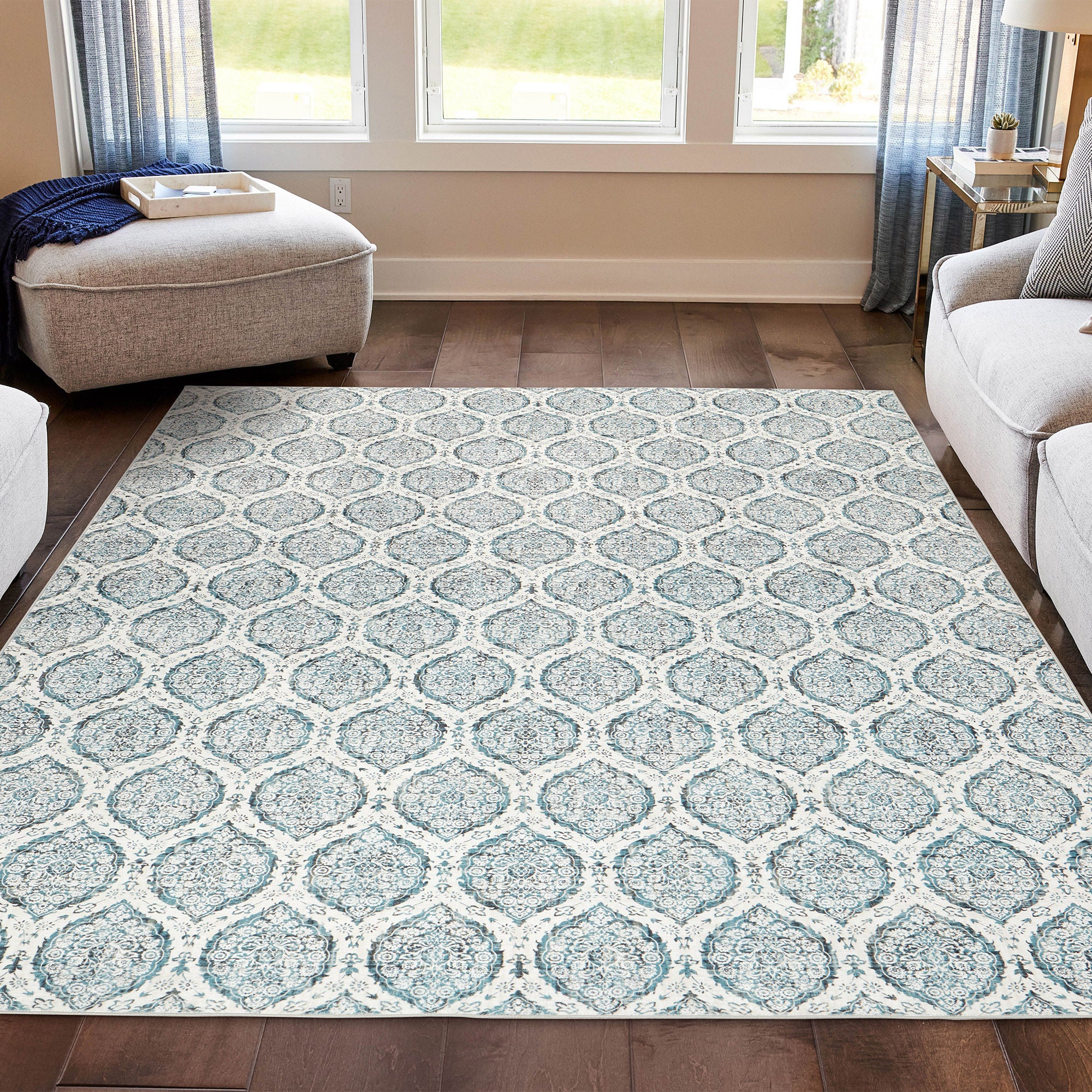 Wyatt & Ash Washable Indoor Area Rug, Alisha 9' x 12' | Costco