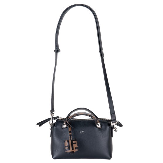 Fendi By The Way Small Boston Crossbody, Black | Costco