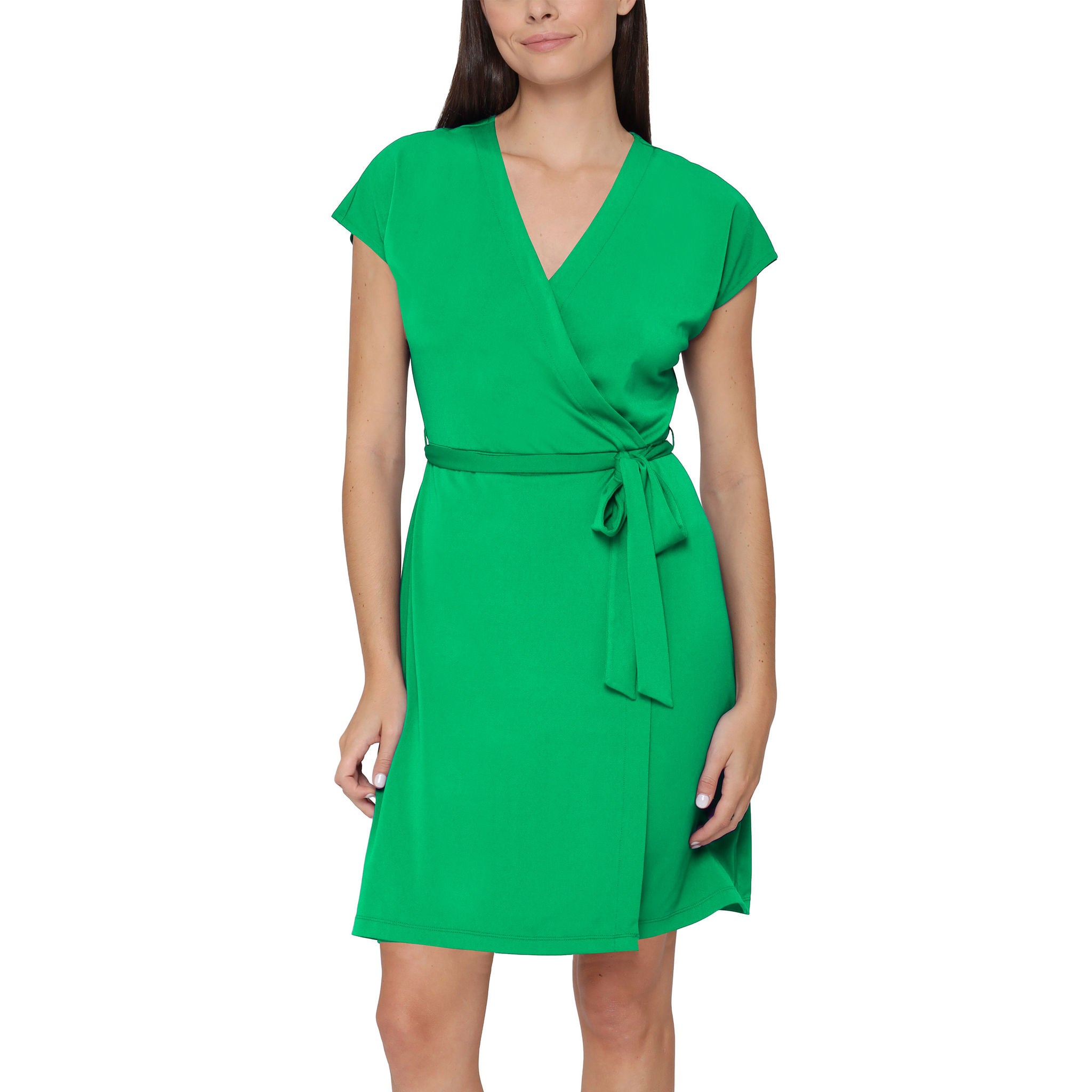 Nicole Miller Original Women's Faux Wrap Dress