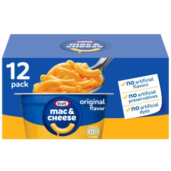 Kraft, Macaroni & Cheese Dinner Cup, 2.05 oz, 12-Count