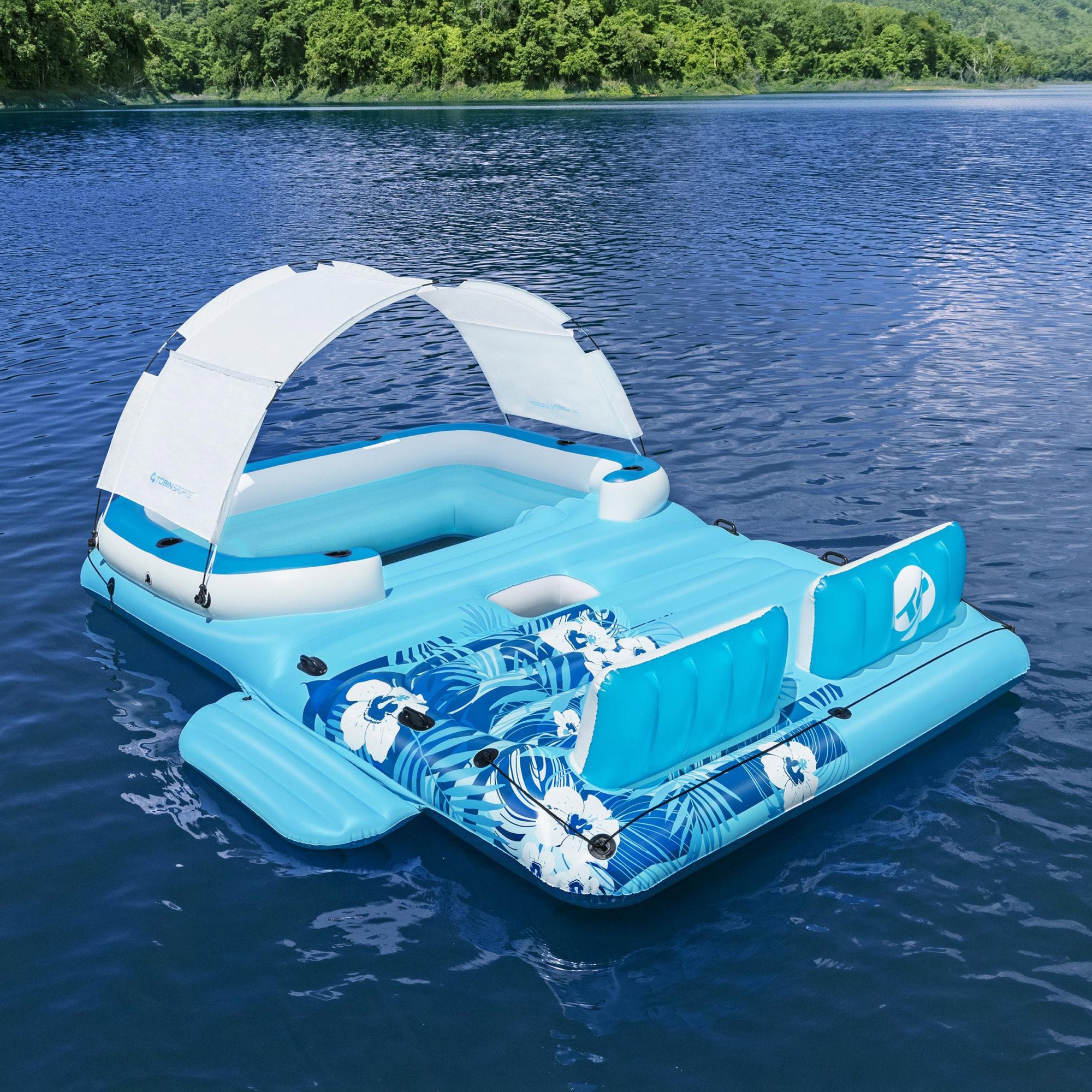 Tobin Sports Lake Day 6-person Inflatable Party Island | Costco