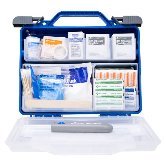 First Aid Only, Workplace First Aid Kit with Flashlight, 312