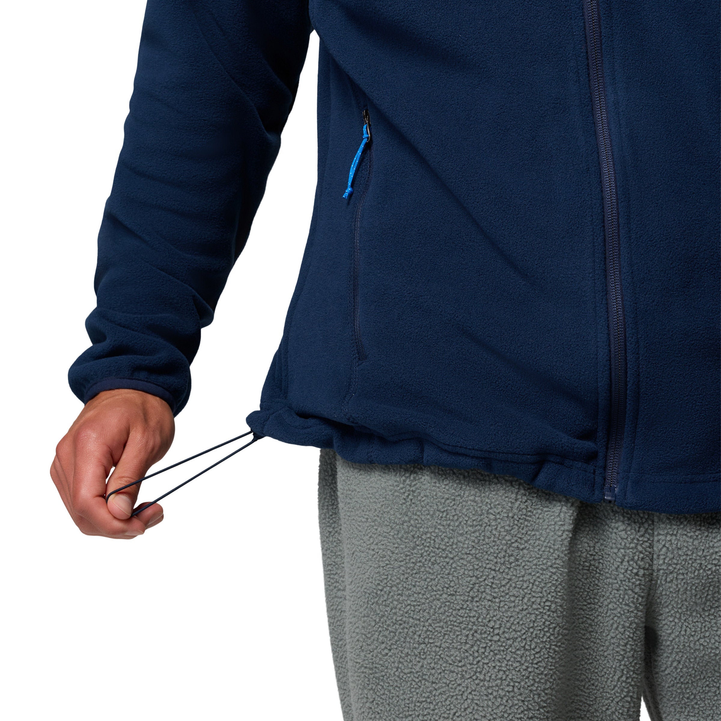 Columbia Men's Thompson Peak Full Zip Fleece Jacket 100% Polyester Mid-Weight - product detail image 4