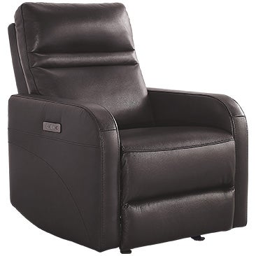 Gilman Creek Aldryn Leather Gliding Power Recliner with Power Headrest