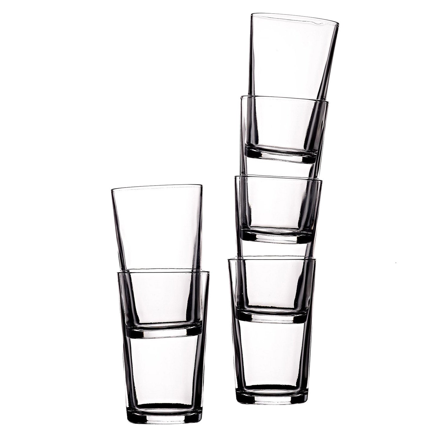dustbox グラスセット Duralex Unie 6-piece 19.75oz Tempered Glass Set | Costco
