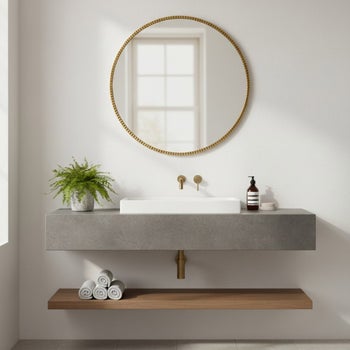 Valencia 99.1 cm (39 in.) Round Mirror