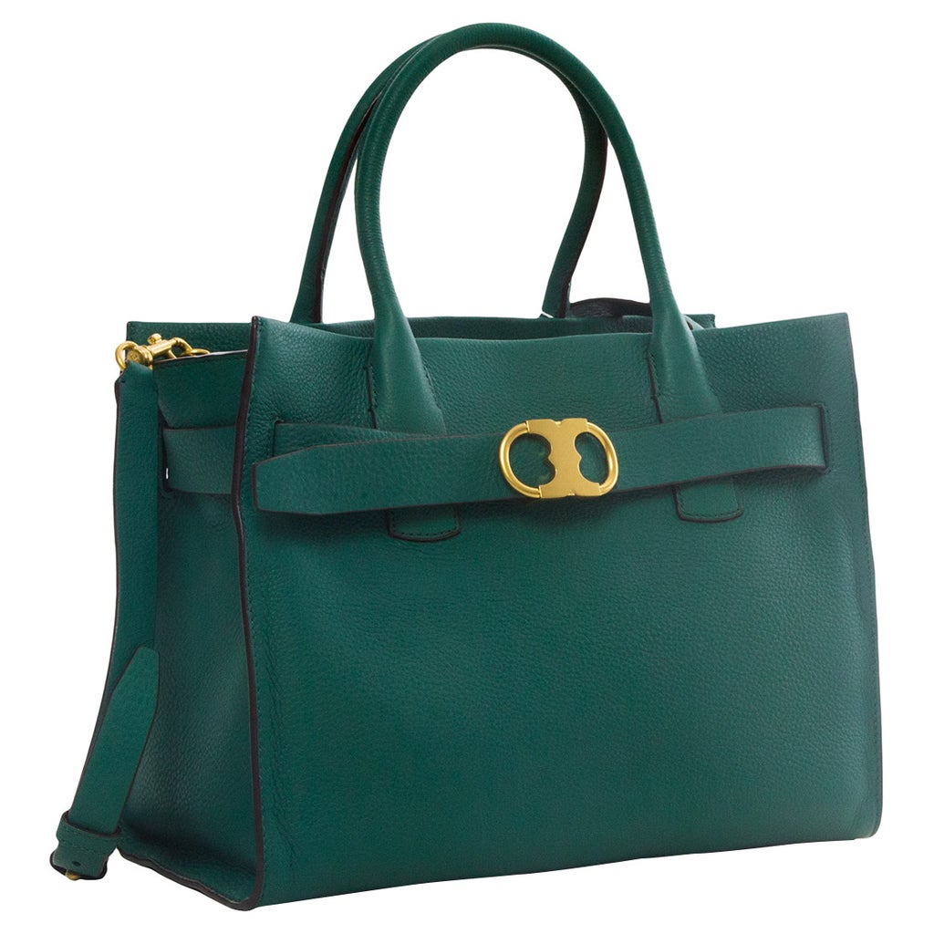 Tory Burch トートバッグ グリーン ジェミニ Tory Burch Gemini Link Tote, Green | Costco
