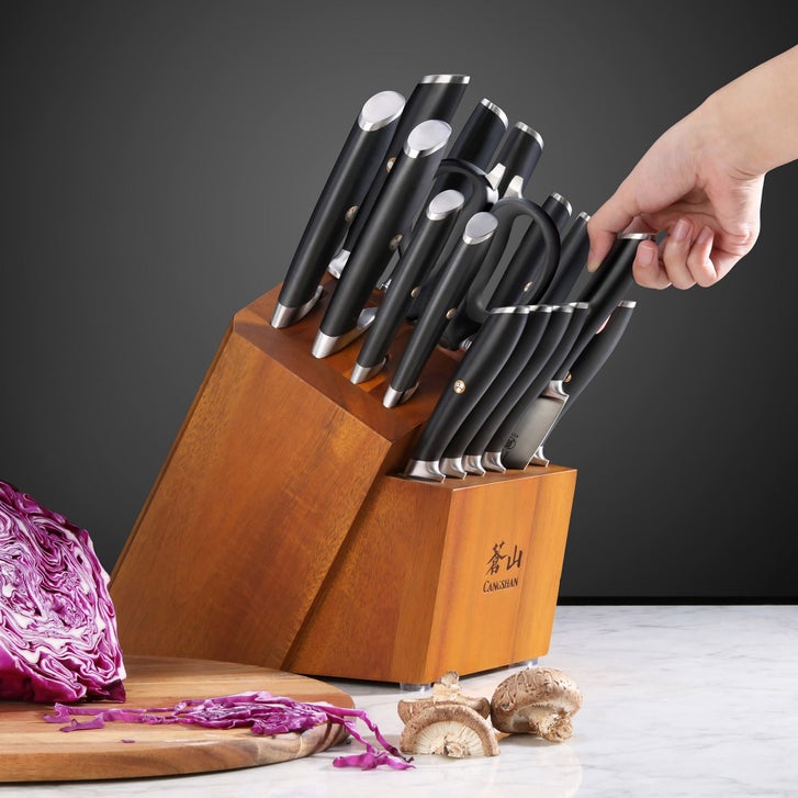 Cangshan L Series 17-piece German Steel Forged Knife Set | Costco