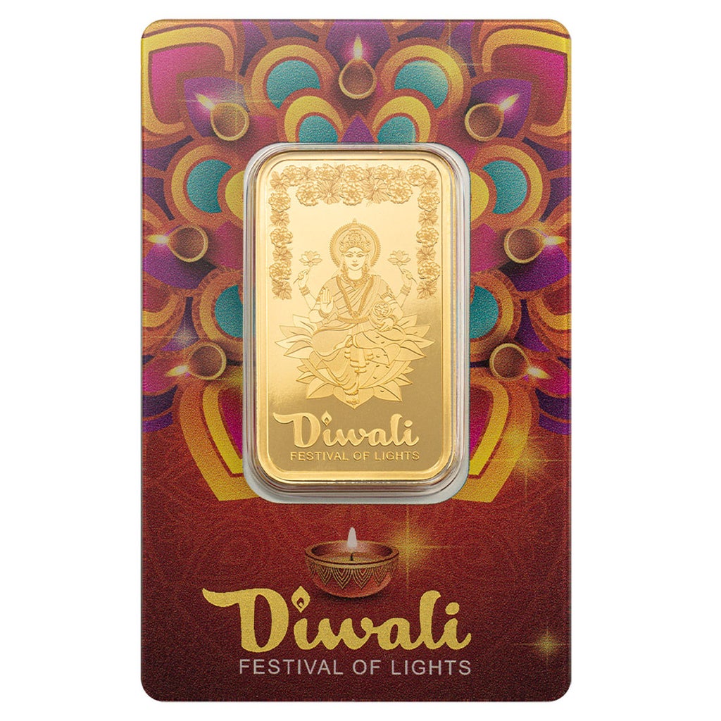 1 oz Gold Bar PAMP Suisse Diwali Lakshmi (New in Assay) | Costco