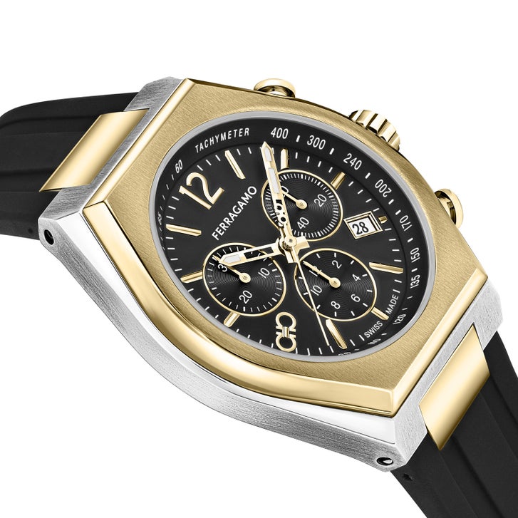 Ferragamo Tonneau Chronograph Men's Watch, 42mm | Costco