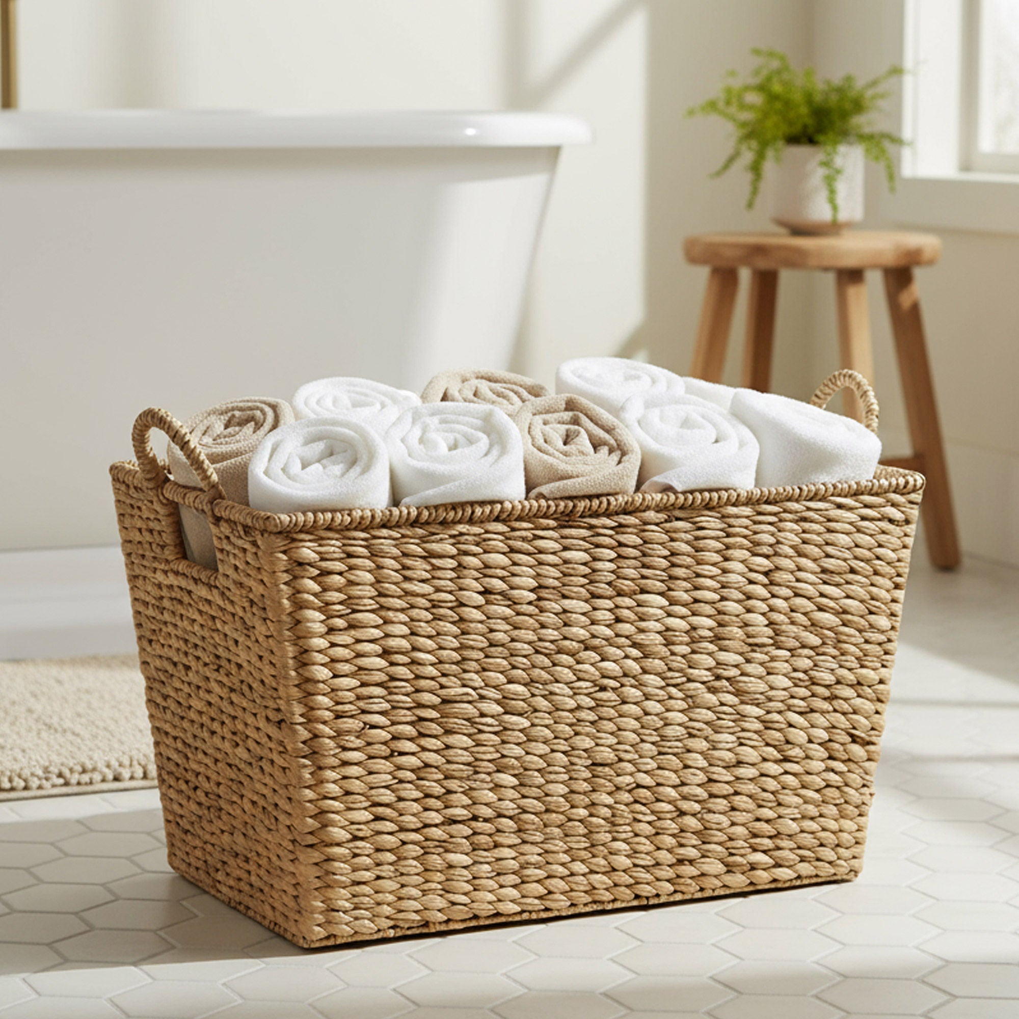 tobacco basket kirklands new arrivals but all 30% off these versatile tabletop storage baskets are stackable Tobacco Basket Dcor Ideas 