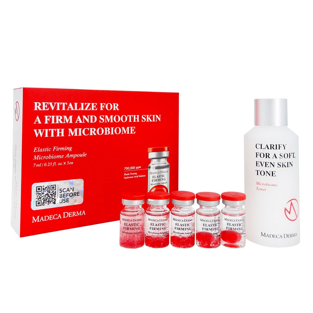 Madeca Derma Elastic Firming Microbiome Ampoule & Toner Set | Costco
