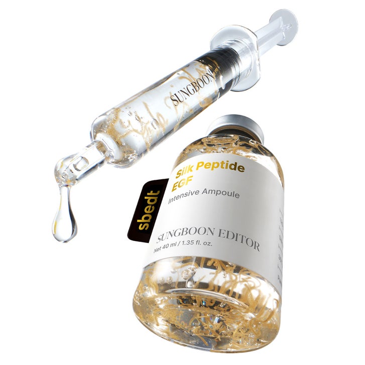 egf gold glutathione Sungboon Editor Silk Peptide Intensive Ampoule, 1.35 fl oz, 2-pack My reta has bubbles