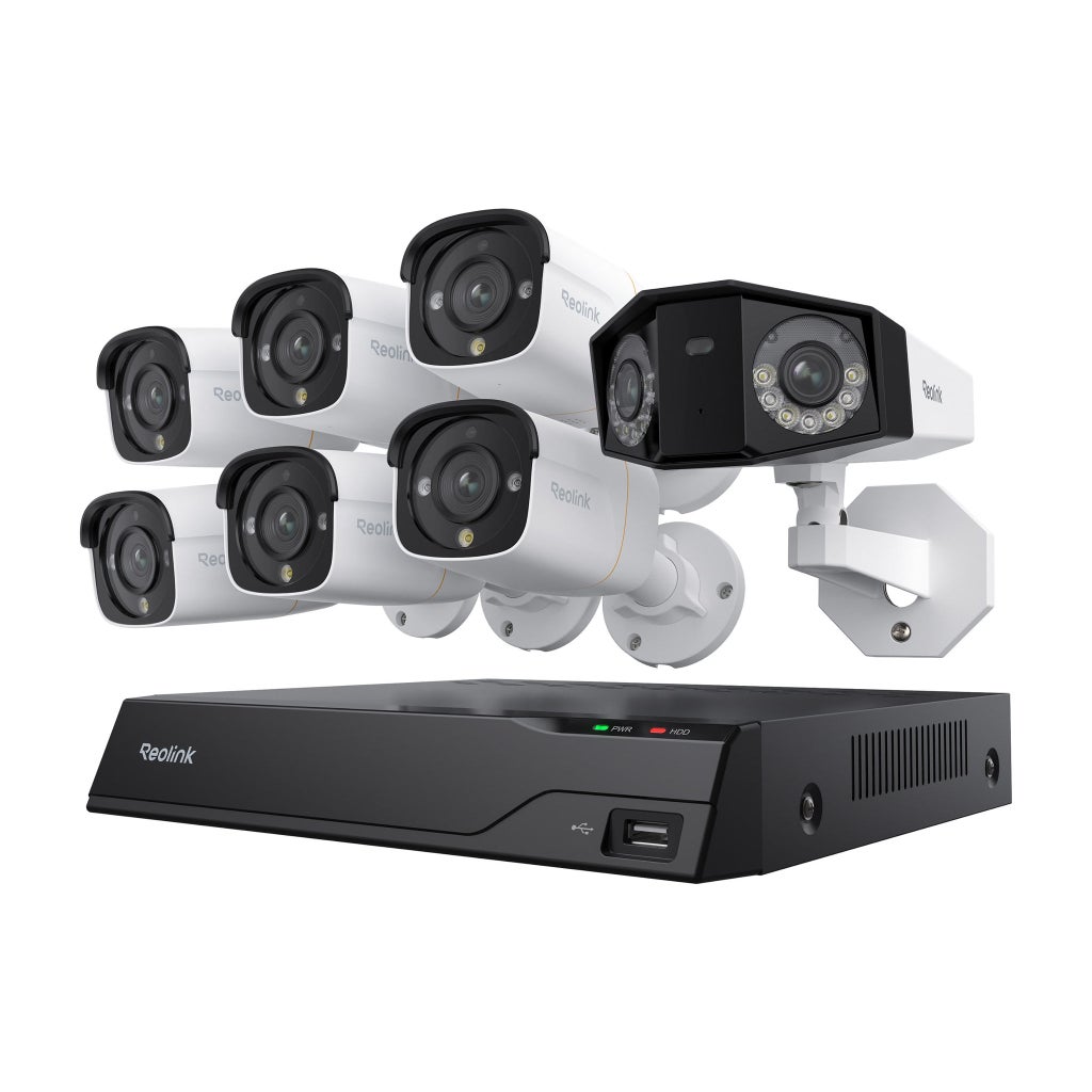 Reolink 8 Channel 4K+ 2TB NVR Security Camera System with 6 Bullet