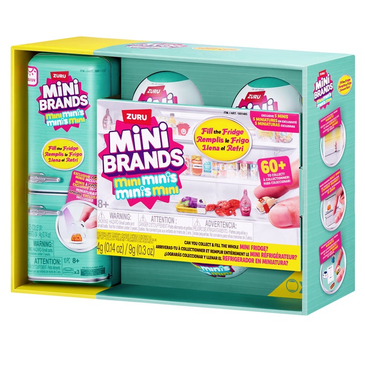 Mini Brands Fill the Fridge S1 Playset with 3 Capsules | Costco