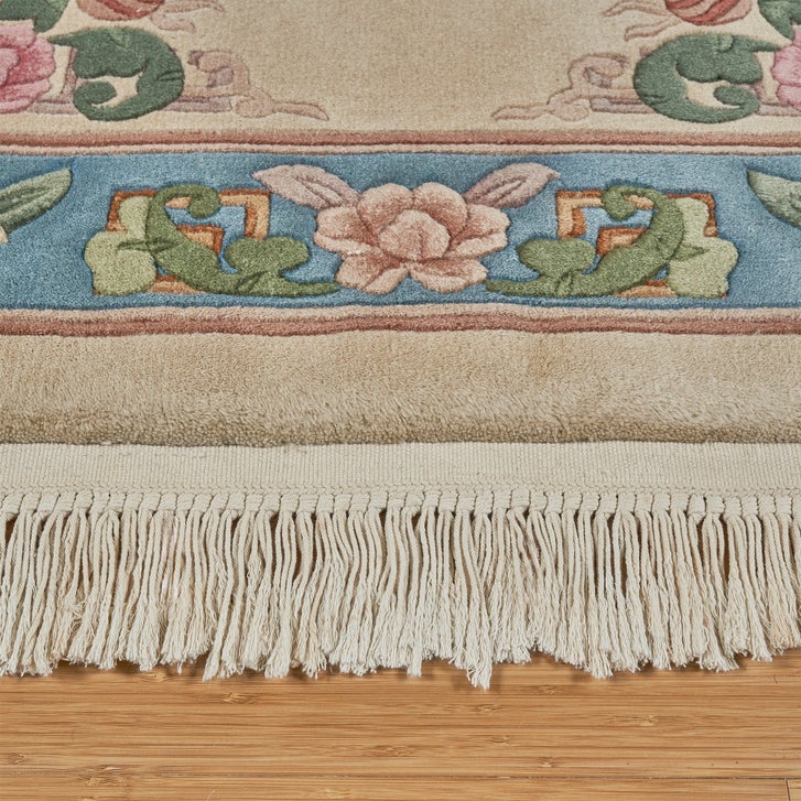 Pagoda Hand Knotted Rug Collection, Grenchen Ivory | Costco