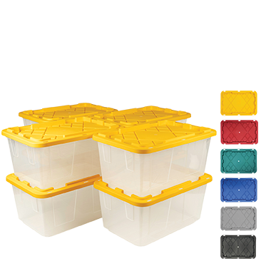 Greenmade 27-Gallon Clear Storage Bin