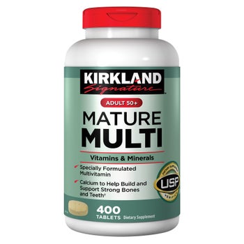 Adult 50+ Mature Multi Vitamins & Minerals, 400 Tablets