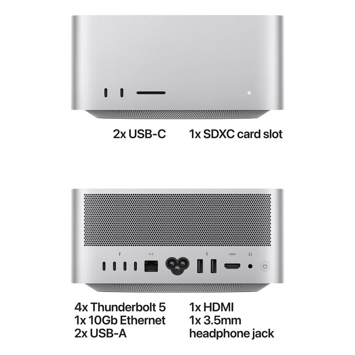 Mac Studio Desktop Computer - Apple M5 Max chip, Built for Apple